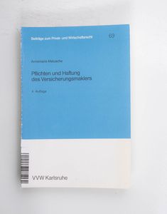 Pflichten und Haftung des Versicherung... Pflichten und Haftung des Versicherung...
