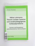 Niklas Luhmanns Theorie sozialer Systeme und sonde