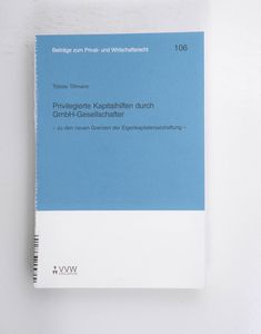 Privilegierte Kapitalhilfen durch GmbH... Privilegierte Kapitalhilfen durch GmbH...