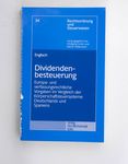 Dividendenbesteuerung : europa- und verfassungsrec