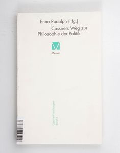 Cassirers Weg zur Philosophie der Poli... Cassirers Weg zur Philosophie der Poli...