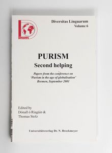 Purism : second helping ; papers from ... Purism : second helping ; papers from ...