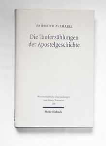 Die Tauferzählungen der Apostelgeschic... Die Tauferzählungen der Apostelgeschic...