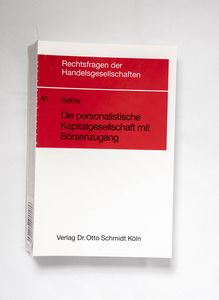 Die personalistische Kapitalgesellscha... Die personalistische Kapitalgesellscha...