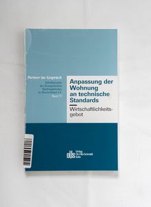 Anpassung der Wohnung an technische St... Anpassung der Wohnung an technische St...