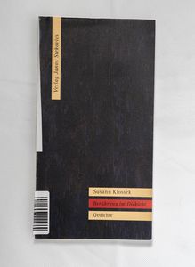 Berührung im Dickicht : Gedichte / Sus... Berührung im Dickicht : Gedichte / Sus...