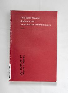 Studien zu den westjiddischen Estherdi... Studien zu den westjiddischen Estherdi...