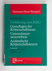 Einführung zum KStG : Sonderdruck aus ... Einführung zum KStG : Sonderdruck aus ...