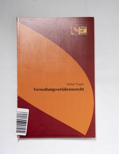 Verwaltungsverfahrensrecht Verwaltungsverfahrensrecht