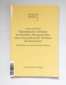 Parataktische Teilsätze im Khalkha-Mon... Parataktische Teilsätze im Khalkha-Mon...