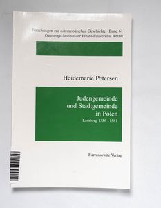 Judengemeinde und Stadtgemeinde in Pol... Judengemeinde und Stadtgemeinde in Pol...