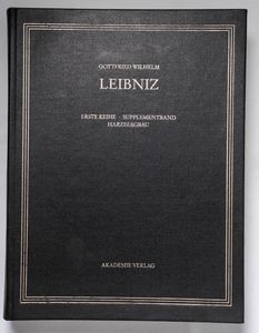 Gottfried Wilhelm Leibniz. Sämtliche S...