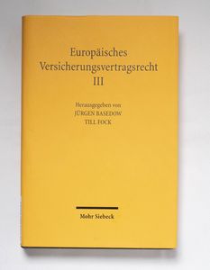 Europäisches Versicherungsvertragsrech...