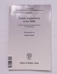 Soziale Ungleichheit in der DDR : zu einem tabuisi