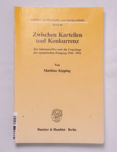 Zwischen Kartellen und Konkurrenz : de... Zwischen Kartellen und Konkurrenz : de...