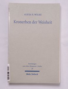 Kronerben der Weisheit - Alexa Frieder... Kronerben der Weisheit - Alexa Frieder...