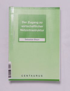Der Zugang zu wirtschaftlicher Netzinf... Der Zugang zu wirtschaftlicher Netzinf...