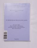 In memoriam Wolfgang Jahn
