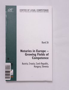 Notaries in Europe - growing fields of... Notaries in Europe - growing fields of...