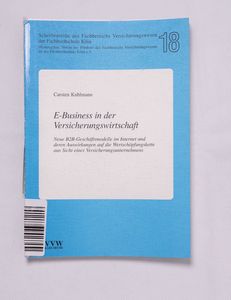 E-Business in der Versicherungswirtsch...