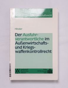 Der Ausfuhrverantwortliche im Aussenwi... Der Ausfuhrverantwortliche im Aussenwi...
