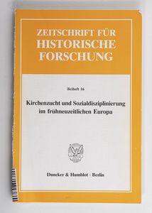 Kirchenzucht und Sozialdisziplinierung... Kirchenzucht und Sozialdisziplinierung...