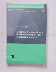 Effiziente Steuerordnung durch ein eur... Effiziente Steuerordnung durch ein eur...