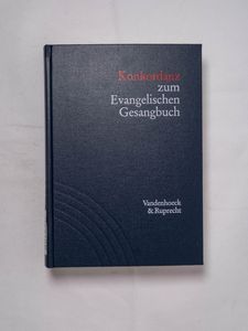 Konkordanz zum Evangelischen Gesangbuc... Konkordanz zum Evangelischen Gesangbuc...