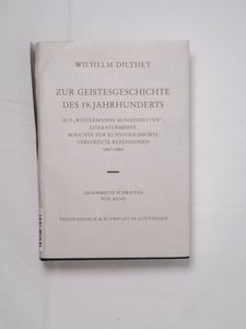 Zur Geistesgeschichte des 19. Jahrhund...