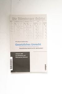 Gesetzliches Unrecht - Rassistisches R...