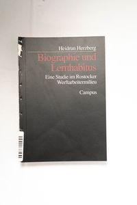 Biographie und Lernhabitus : eine Stud... Biographie und Lernhabitus : eine Stud...