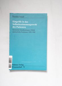 Eingriffe in das Selbstbestimmungsrech... Eingriffe in das Selbstbestimmungsrech...