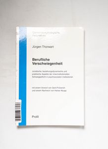 Berufliche Verschwiegenheit : juristis... Berufliche Verschwiegenheit : juristis...