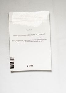 Versicherungsvermittlerrecht im Umbruc... Versicherungsvermittlerrecht im Umbruc...