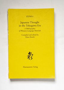 Japanese Thought in the Tokugawa Era.