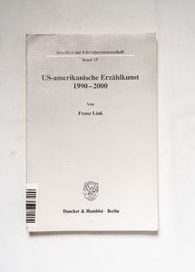 US-amerikanische Erzählkunst 1990 - 20... US-amerikanische Erzählkunst 1990 - 20...