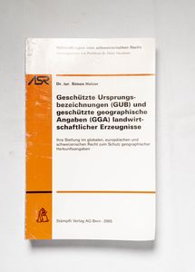 Geschützte Ursprungsbezeichnungen (GUB... Geschützte Ursprungsbezeichnungen (GUB...
