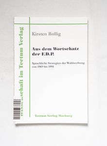 Aus dem Wortschatz der FDP : sprachlic... Aus dem Wortschatz der FDP : sprachlic...