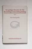 Zur geistigen Situation der Zeit der G...