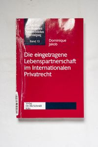Die eingetragene Lebenspartnerschaft i... Die eingetragene Lebenspartnerschaft i...