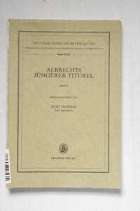 Albrechts Jüngerer Titurel. Band IV.