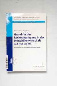 Grundriss der Rechnungslegung in der I...