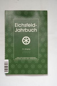 Eichsfeld-Jahrbuch 2002 Eichsfeld-Jahrbuch 2002