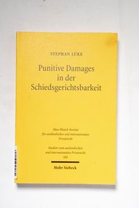 Punitive damages in der Schiedsgericht...