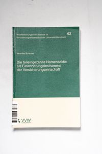 Die teileingezahlte Namensaktie als Fi... Die teileingezahlte Namensaktie als Fi...