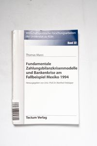 Fundamentale Zahlungsbilanzkrisenmodel...