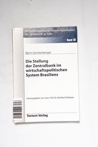 Die Stellung der Zentralbank im wirtsc... Die Stellung der Zentralbank im wirtsc...