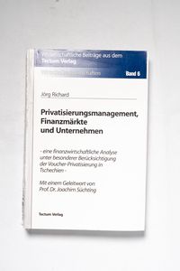 Privatisierungsmanagement, Finanzmärkt...