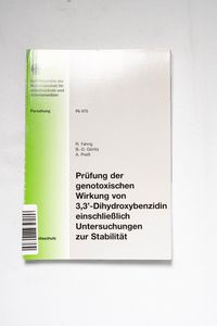 Prüfung der genotoxischen Wirkungen vo... Prüfung der genotoxischen Wirkungen vo...