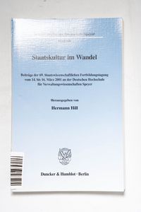 Staatskultur im Wandel : Beiträge der ...